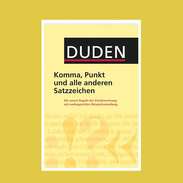 دانلود کتاب DUDEN - Komma,Punkt und alle anderen Satzzeichen